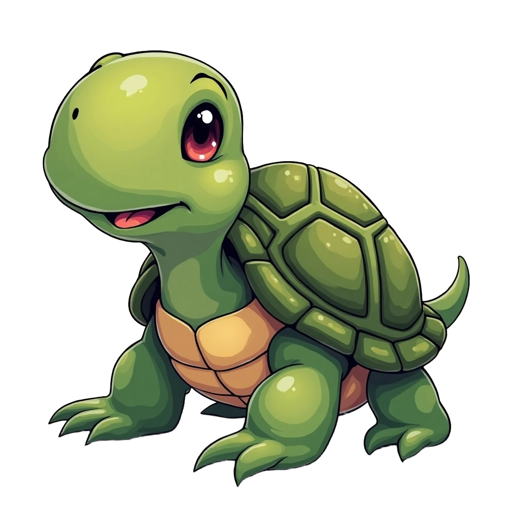 Cute Cartoon Turtle